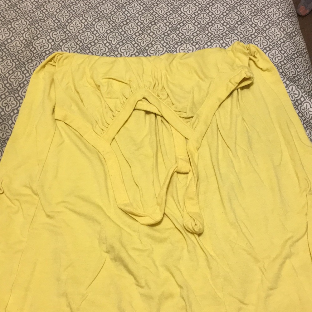Yellow dress